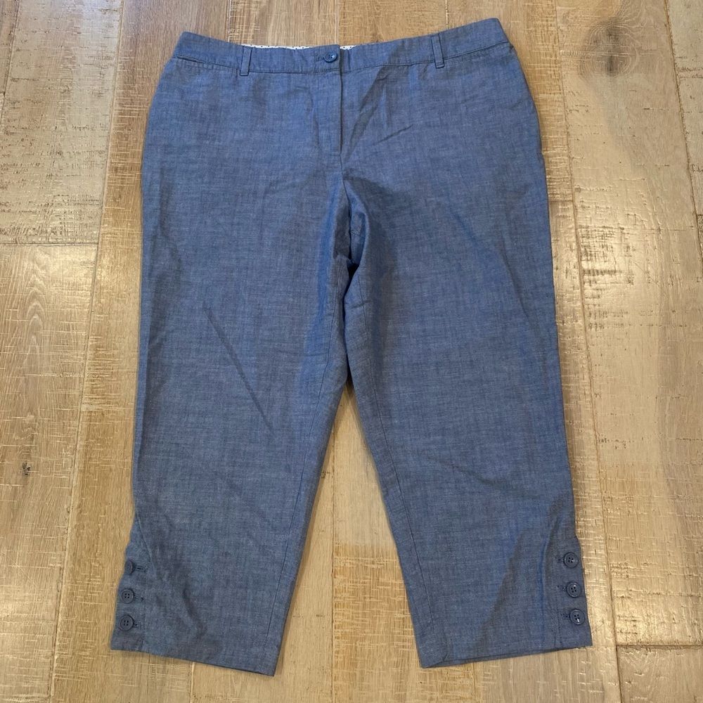Talbots The Perfect Crop Pants / Capris Sz. 14 P